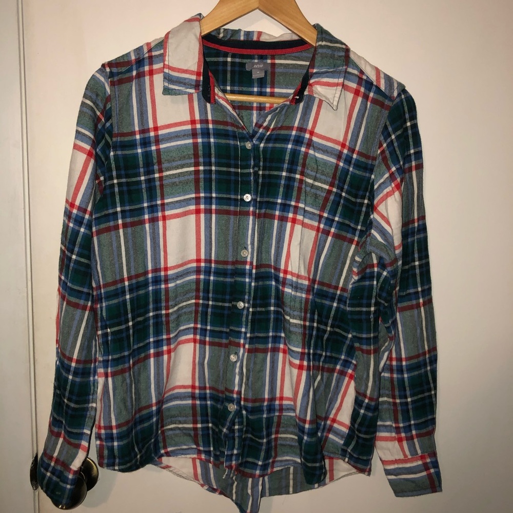 Aerie Flannel Pajama Top